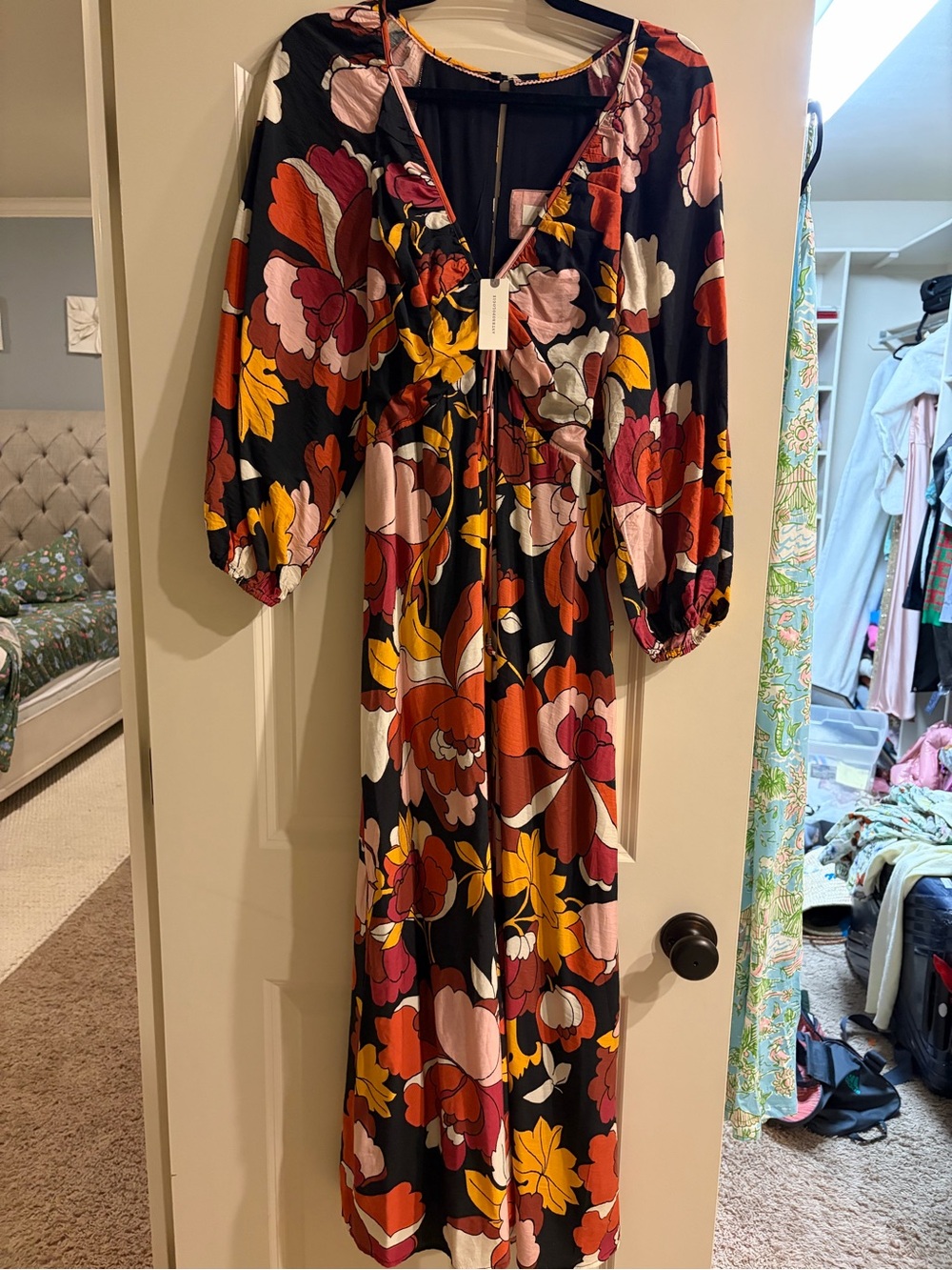 Maeve fall floral dress